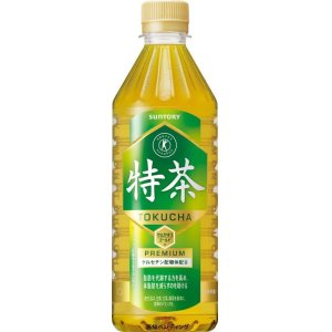 画像: [送料込]サントリー緑茶「伊右衛門 特茶（特定保健用食品）」(500ml) 1ケース(24本) -自動販売機対応版-